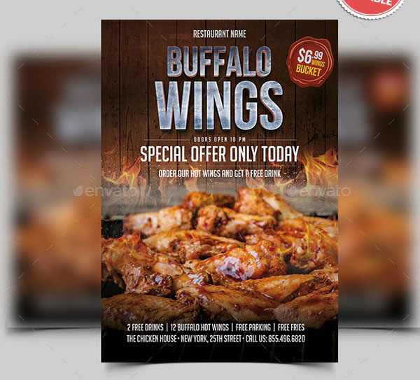 Chicken Wings Flyer