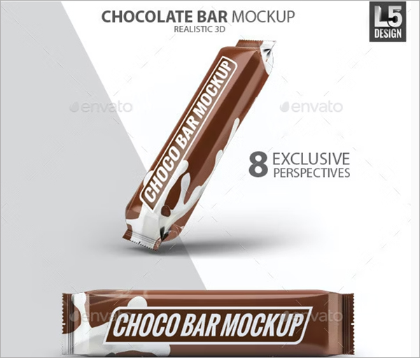 Chocolate Bar Mock-Up