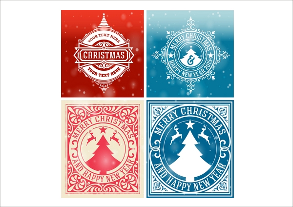 Christmas Cards Set