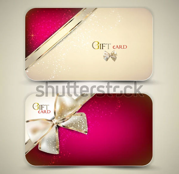 Christmas Gift Card Templates