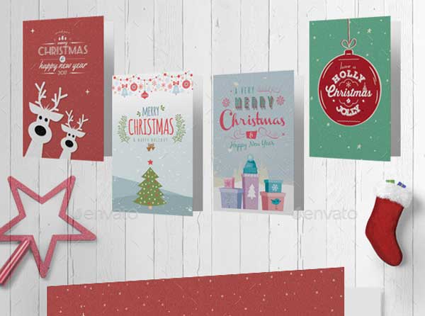 Christmas Greeting Card Template