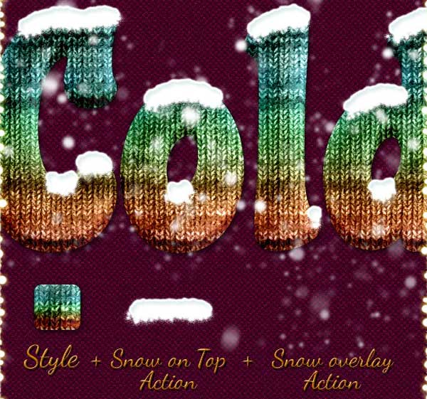Christmas And Winter Styles And Actions