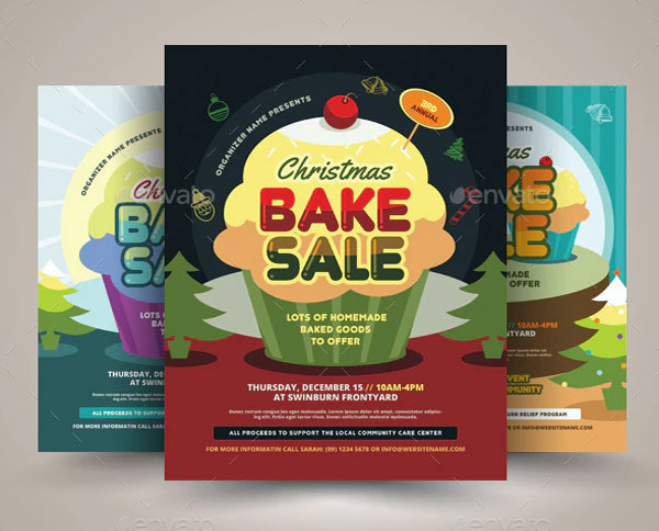 Christmas Bake Sale Flyer