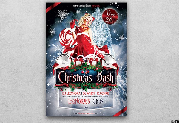Free Printable Christmas Flyer Templates Word