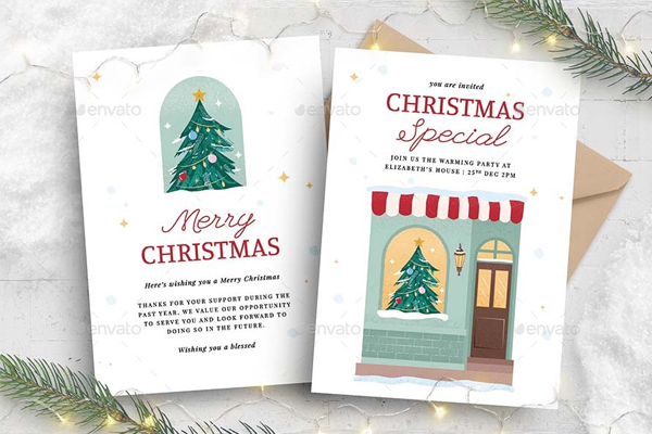 Christmas Card Template