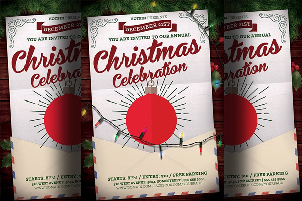 Christmas Event Flyer Template