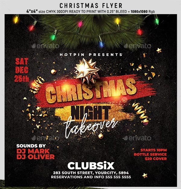Christmas Flyer PSD Templates