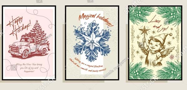 Valentine’s Day Greeting Card Design Templates