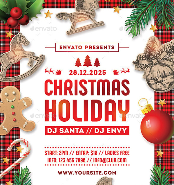 Christmas Holiday Flyer