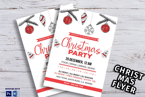Christmas Party Flyer