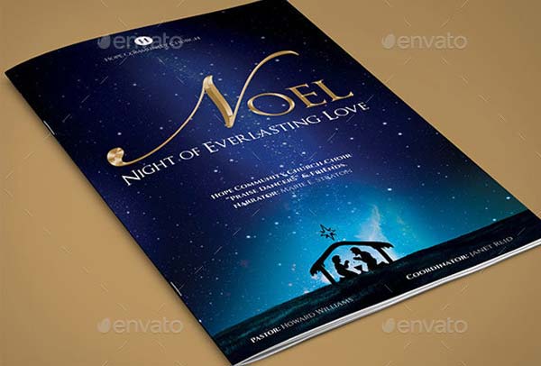 Christmas Sale Brochure Design Template