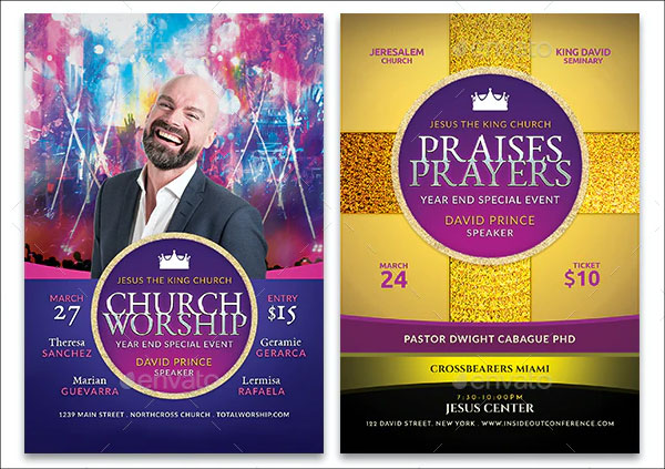 Church Worship Flyer