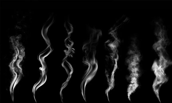 Cigar Smoke Brush Set