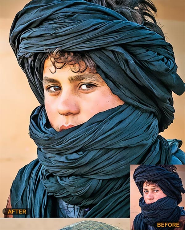 Cine Poster Paint Photoshop Action