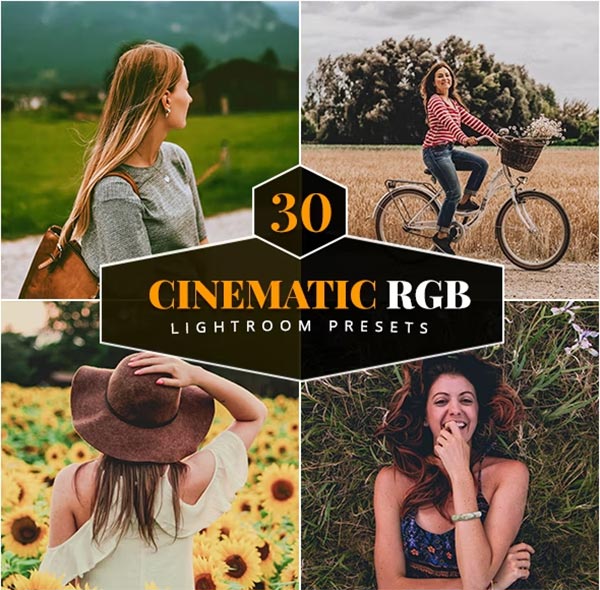 Cinematic RGB Lightroom Presets