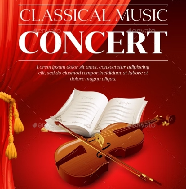 Free Music Album Poster Template