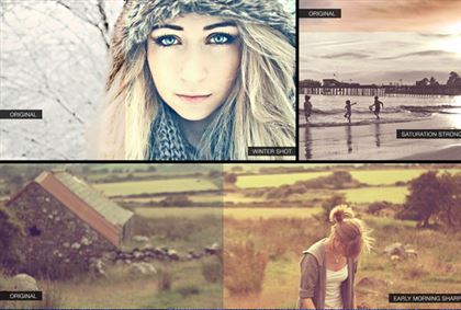 Clean & Crisp Photo Actions