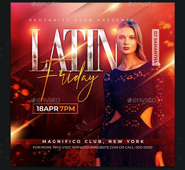 Club Party Instagram Templates