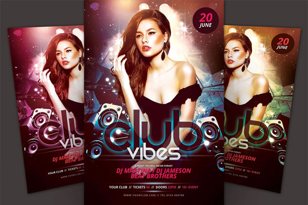 Club Vibes Flyer