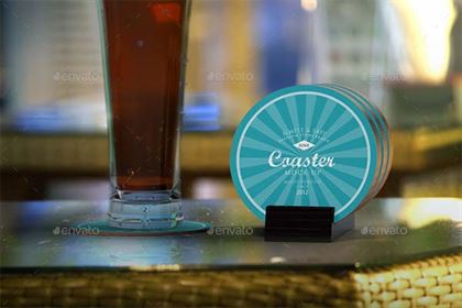 Coaster Mock-up Elegants