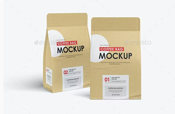 Coffee Bag Mockups