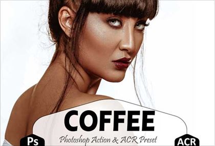 Coffee Photoshop Actions
