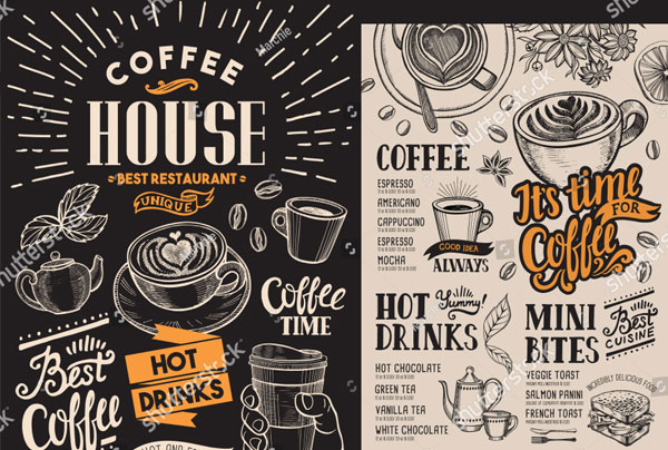 Coffee Restaurant Menu