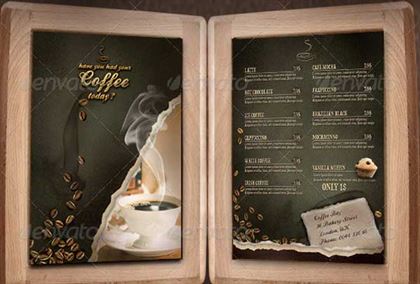Coffee Shop Flyer & Menu Template