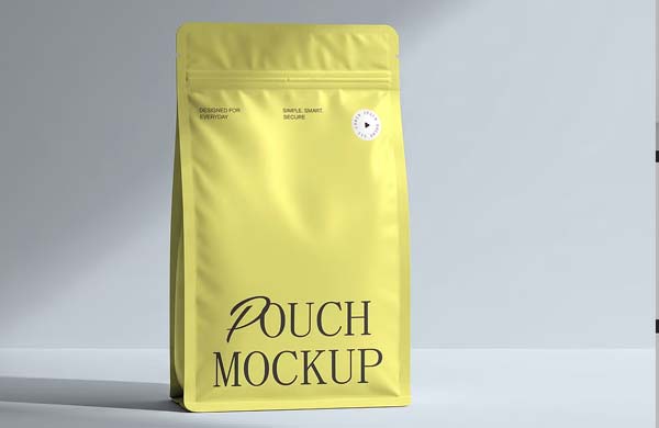 Coffee or Flour Bag Mockup