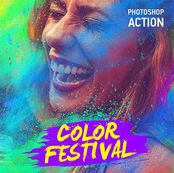 Color Blizzard Photoshop Action