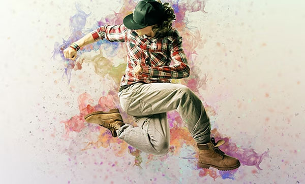 Color Smoke Action