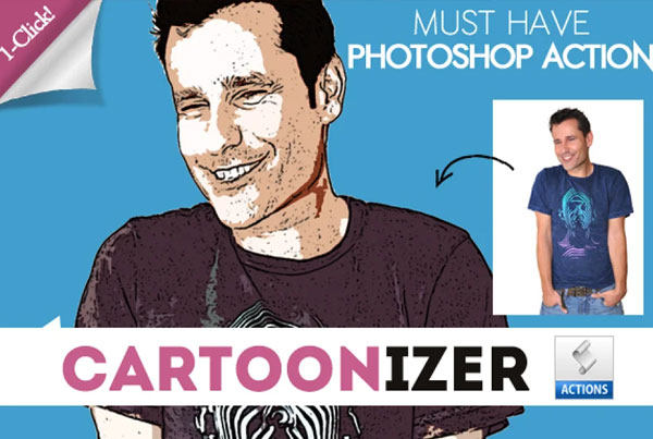 Comic Cartoonize Photoshop Action