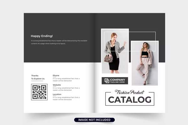 Company Product Catalog Cover Design