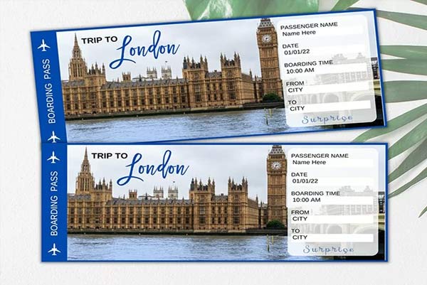 Concert Ticket Template