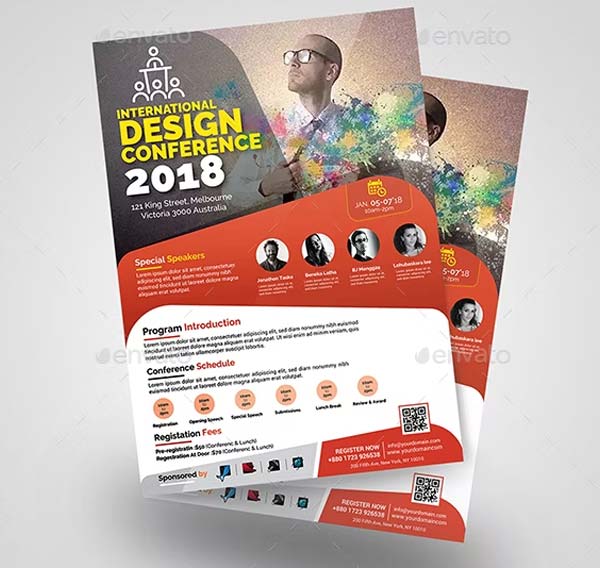 Conference Event Flyer Design