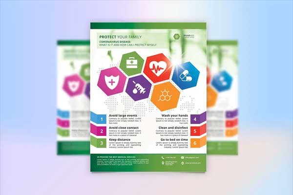 Coronavirus Medical Flyer Template