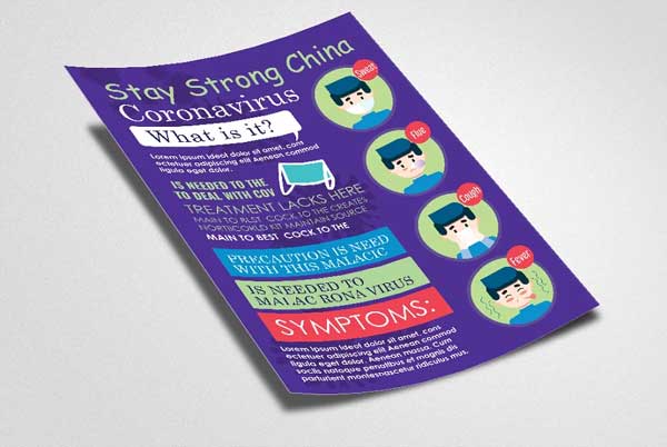 Coronavirus-Stay Strong China Flyer
