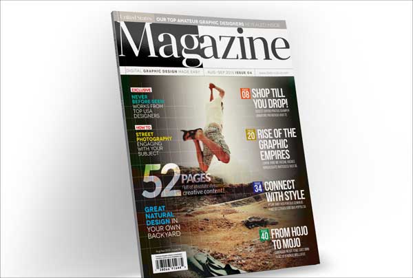 Corporate Minimal Magazine Template