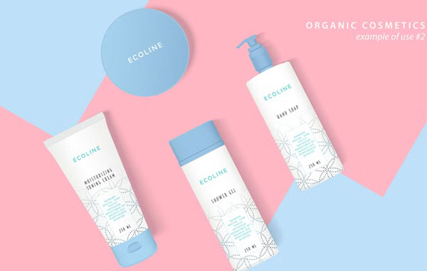 Cosmetic Packaging PSD MockUp