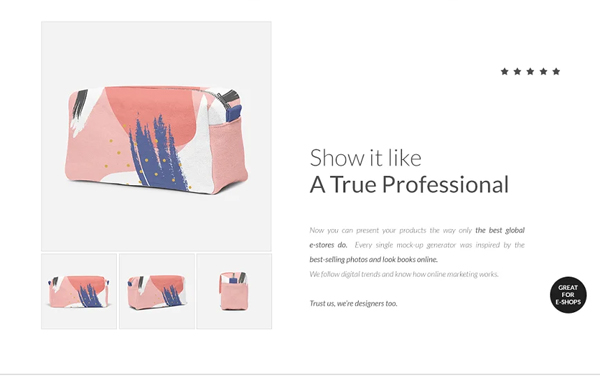 Cosmetic Pouch Mock-ups