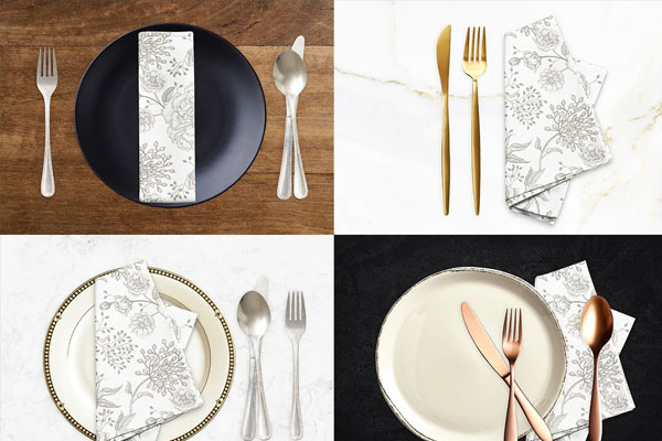 Cotton Napkin Mockups