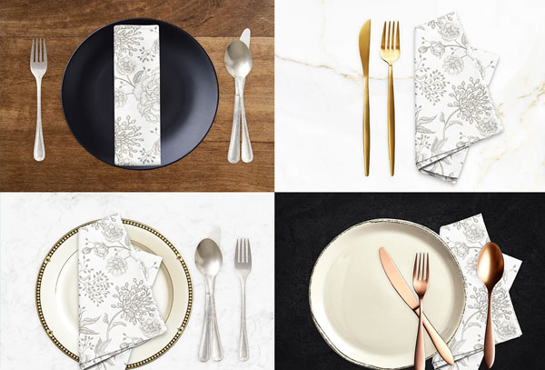 Cotton Napkin Mockups