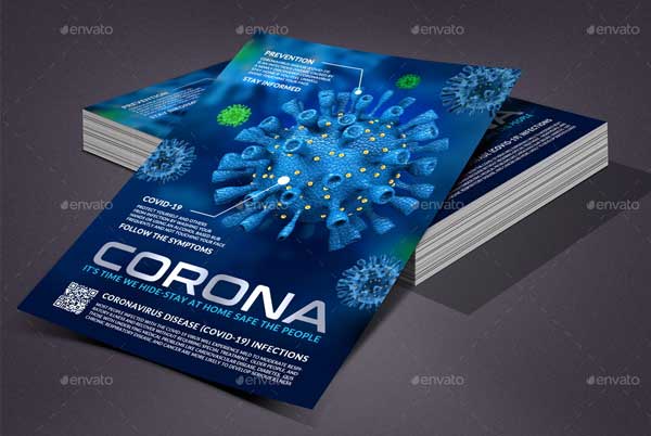 Covid 19 Flyer Template Bundle