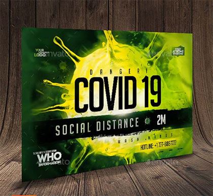 Covid 19 Flyer Template