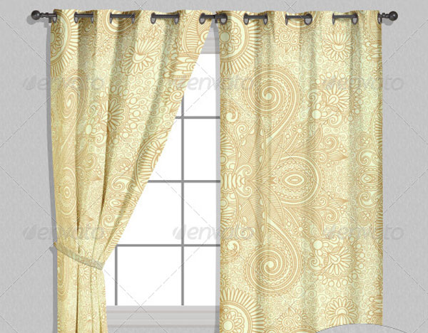 Creative Curtain Mockups