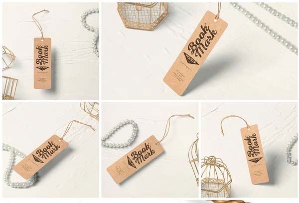 Creative Bookmark Mockup