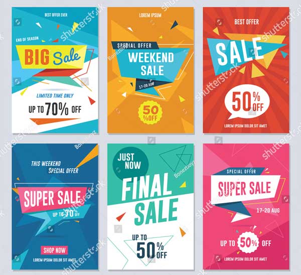 Creative Coupon Design Flyers