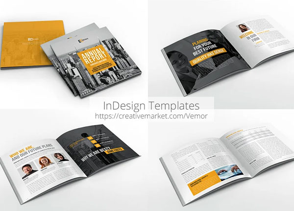 Creative Financial Brochure Template