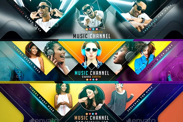 Music Youtube Cover Template