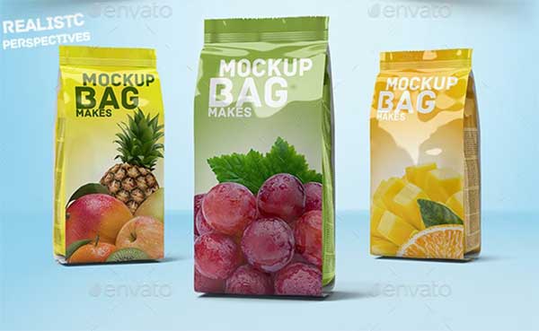 Creative Plastic Bag Mockup